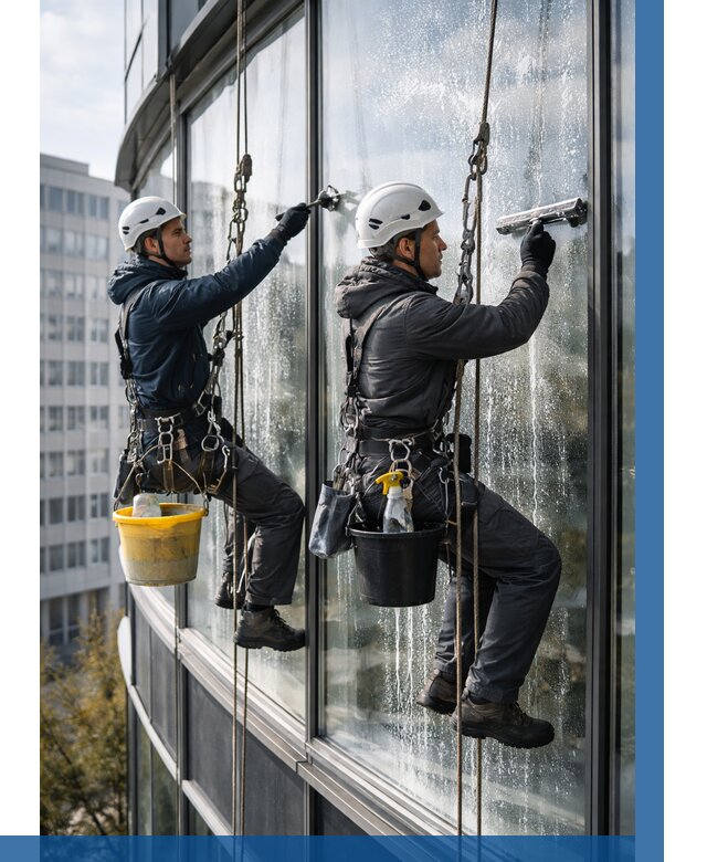 Мойка панорамных окон в Сарапуле от 361 р. заказать у ВЫСОТНИК-Срл