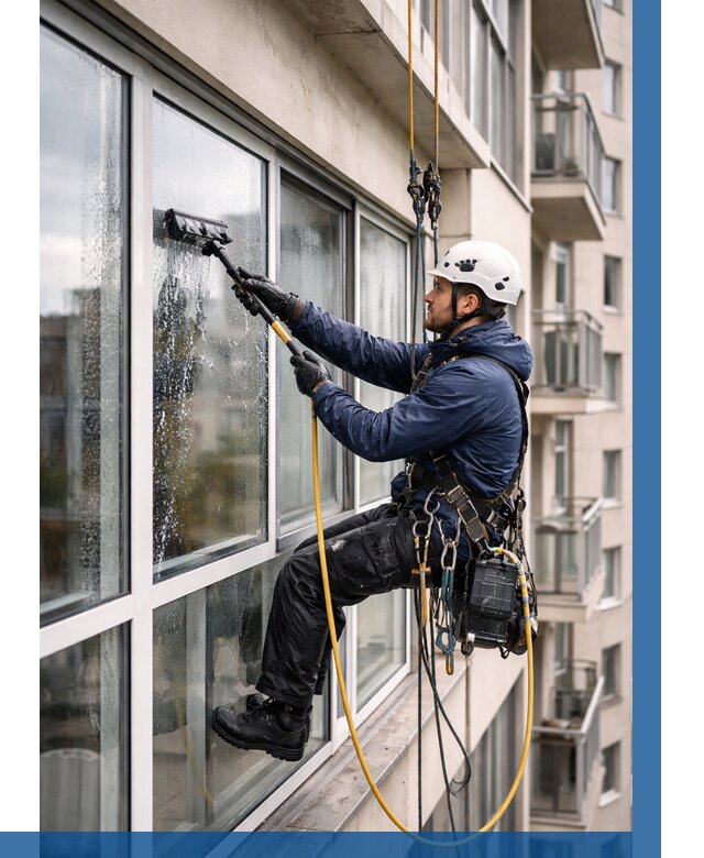 Мойка балконного остекления в Сарапуле от 3613 р. | ВЫСОТНИК-Срл