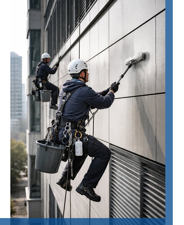 Мойка вентилируемого фасада в Сарапуле от 258 р. | ВЫСОТНИК-Срл