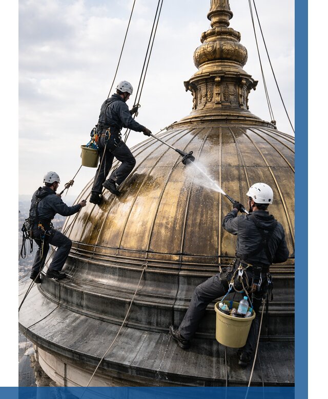 Мойка куполов и шпилей в Сарапуле от 8259 р. - заказать | ВЫСОТНИК-Срл