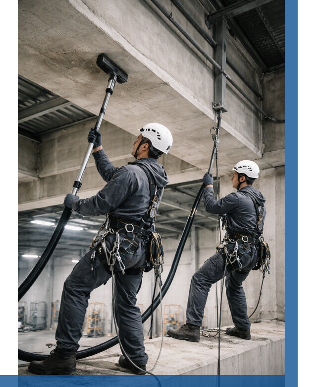 Обеспыливание потолочных конструкций в Сарапуле от 258 р. |ВЫСОТНИК-Срл