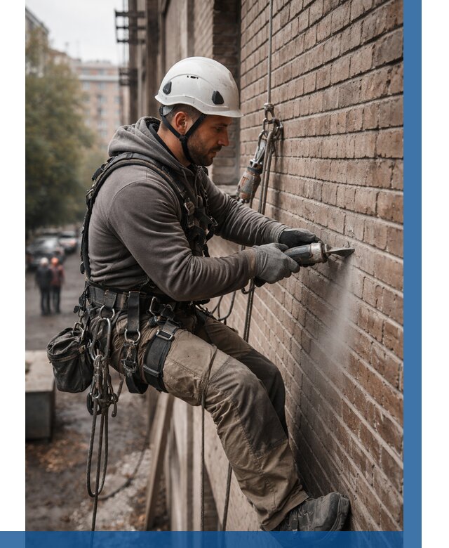 Расшивка кирпичных швов в Сарапуле от 619 р. | ВЫСОТНИК-Срл