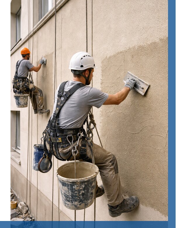 Декоративная штукатурка фасада в Сарапуле от 1239 р. | ВЫСОТНИК-Срл