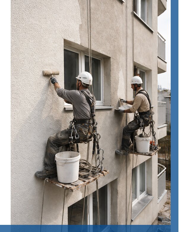 Нанесение короеда на фасад в Сарапуле от 465 р. | ВЫСОТНИК-Срл