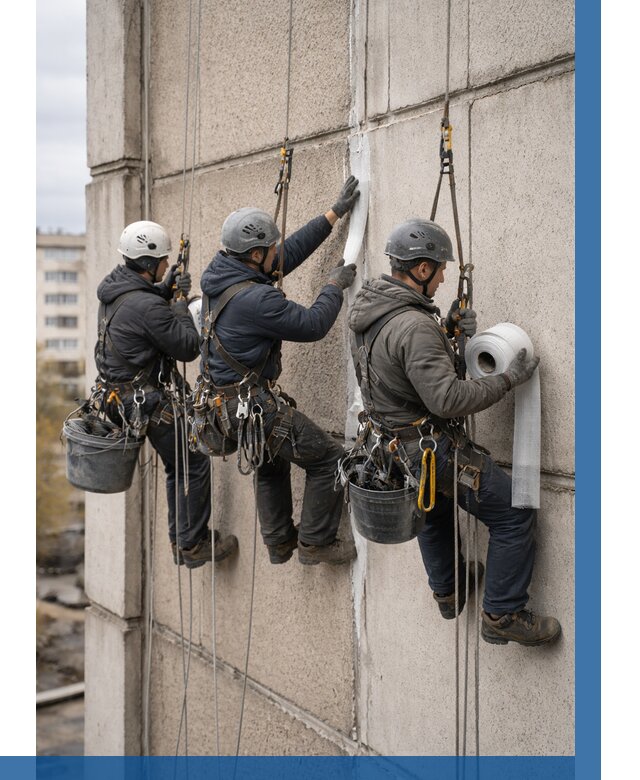 Ремонт межпанельных швов в Сарапуле от 774 р. | ВЫСОТНИК-Срл