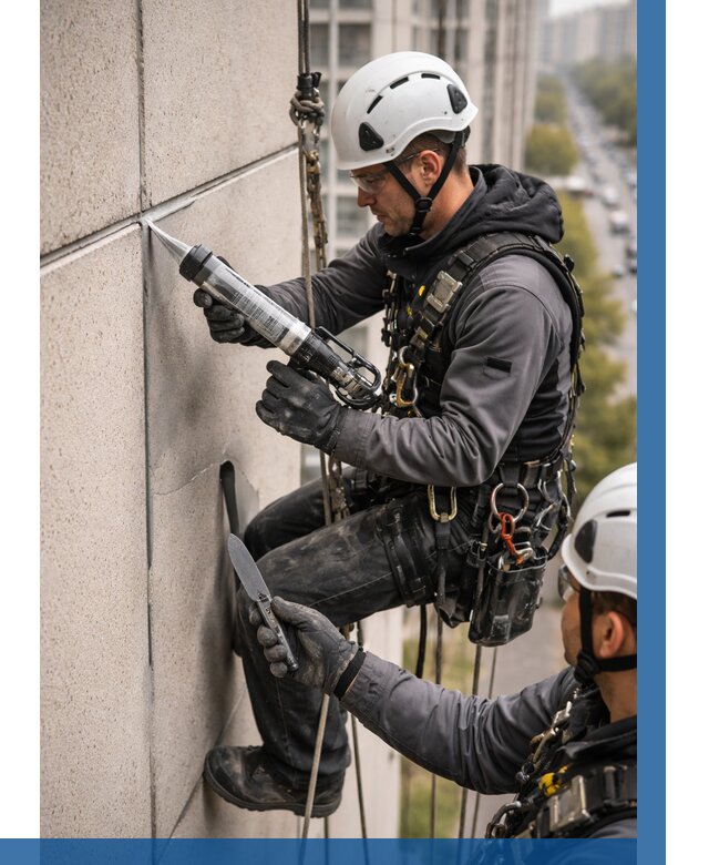 Первичная герметизация швов в Сарапуле от 619 р. | ВЫСОТНИК-Срл