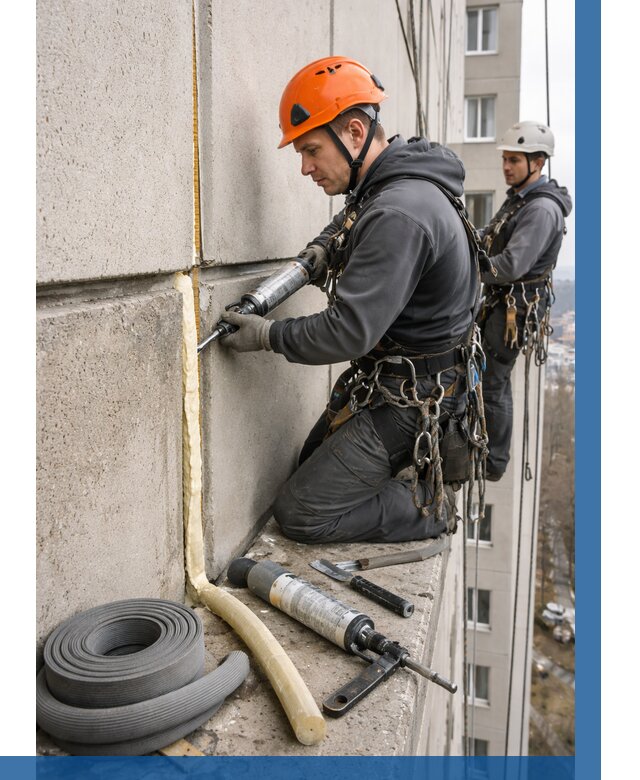 Теплый шов межпанельные швы в Сарапуле от 723 р. | ВЫСОТНИК-Срл