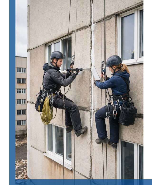 Герметизация межпанельных швов тёплым швом в Сарапуле