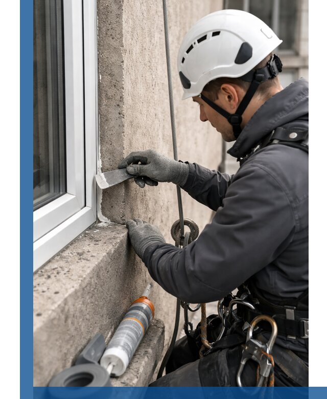 Герметизация монтажных швов окон в Сарапуле с гарантией качества