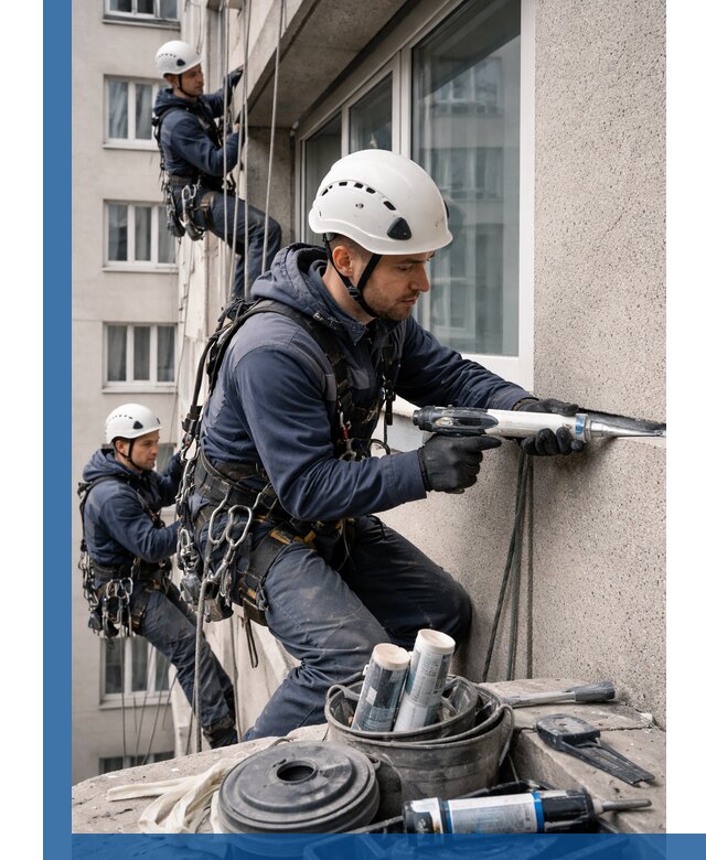 Герметизация швов лоджии в Сарапуле профессионально и надежно