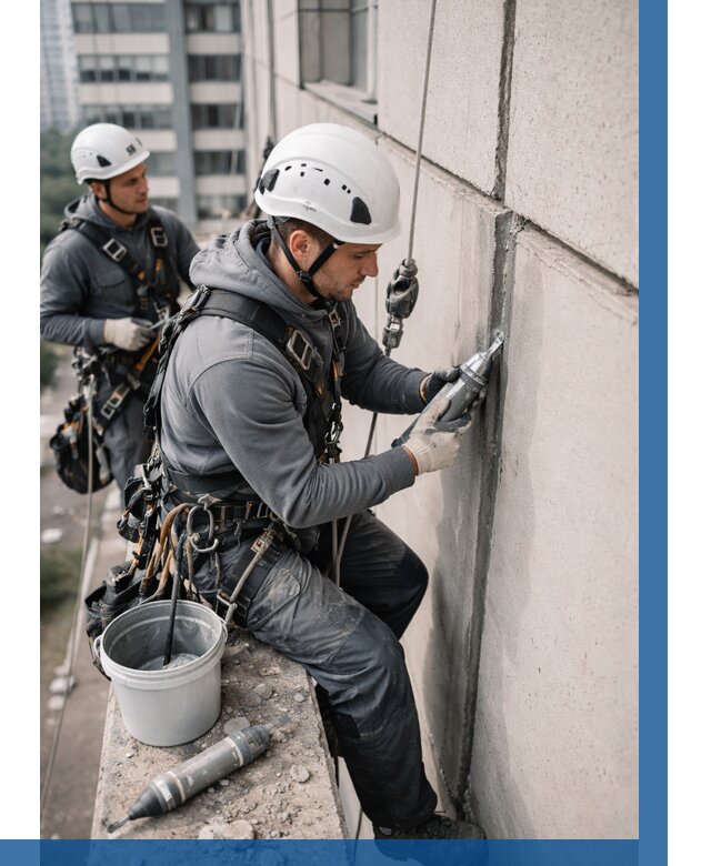 Ремонт деформационных швов здания в Сарапуле от 1032 р. | ВЫСОТНИК-Срл
