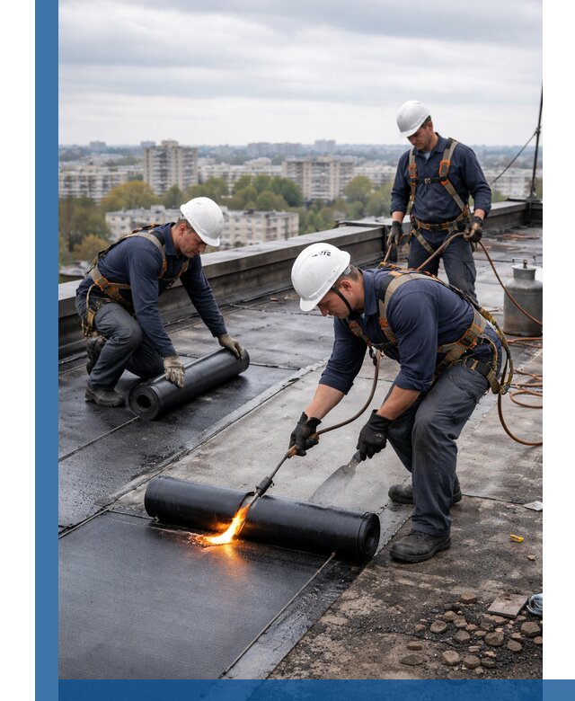 Ремонт наплавляемой кровли в Сарапуле качественно и надежно
