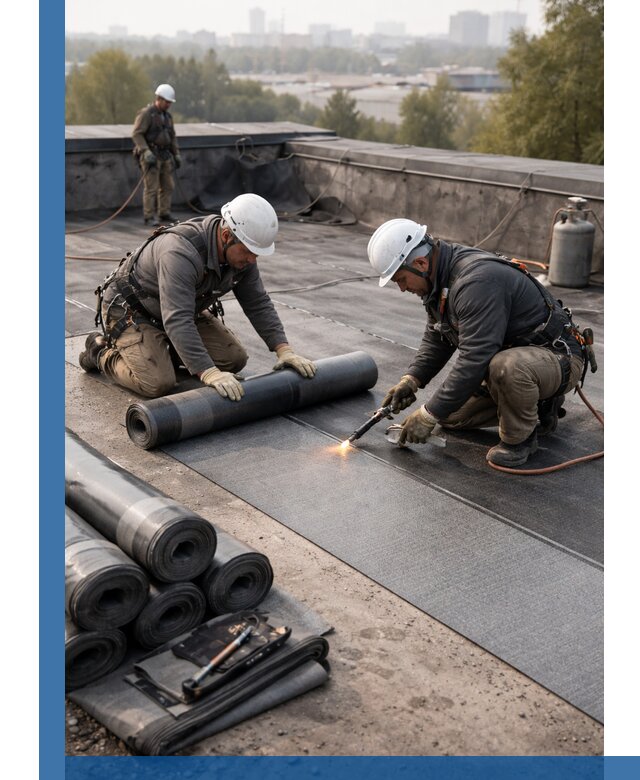 Монтаж мягкой кровли в Сарапуле профессионально и надежно