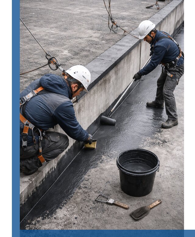 Гидроизоляция кровли жидкой резиной профессионально в Сарапуле