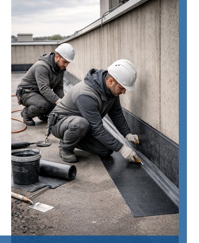 Гидроизоляция примыканий на кровле в Сарапуле от 929 р. | ВЫСОТНИК-Срл