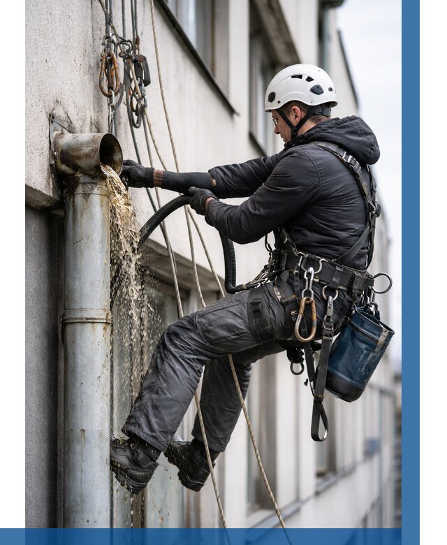 Прочистка водосточных труб в Сарапуле от 3613 р. | ВЫСОТНИК-Срл