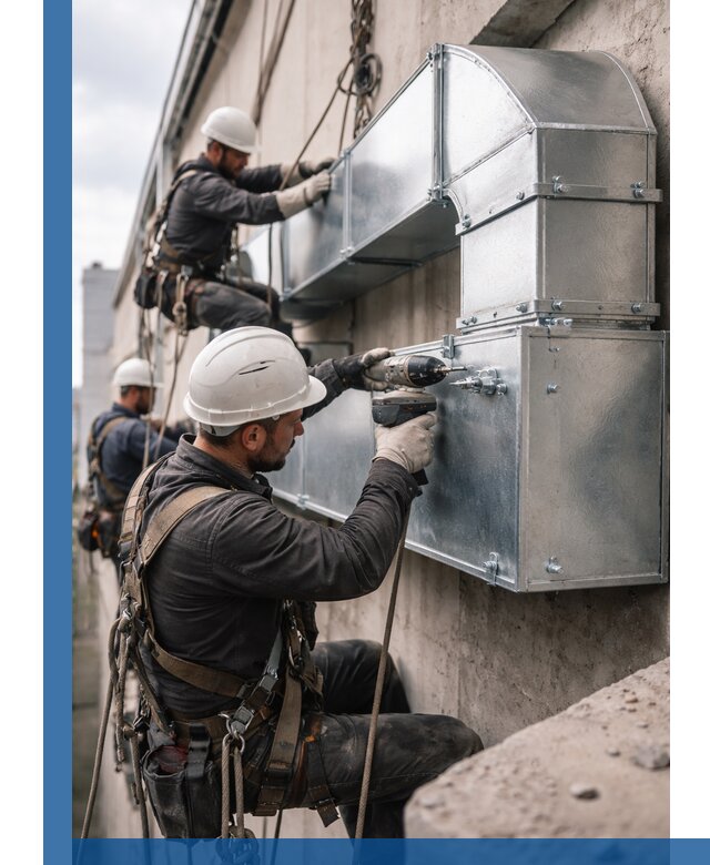 Профессиональный монтаж вентиляционных коробов в Сарапуле под ключ