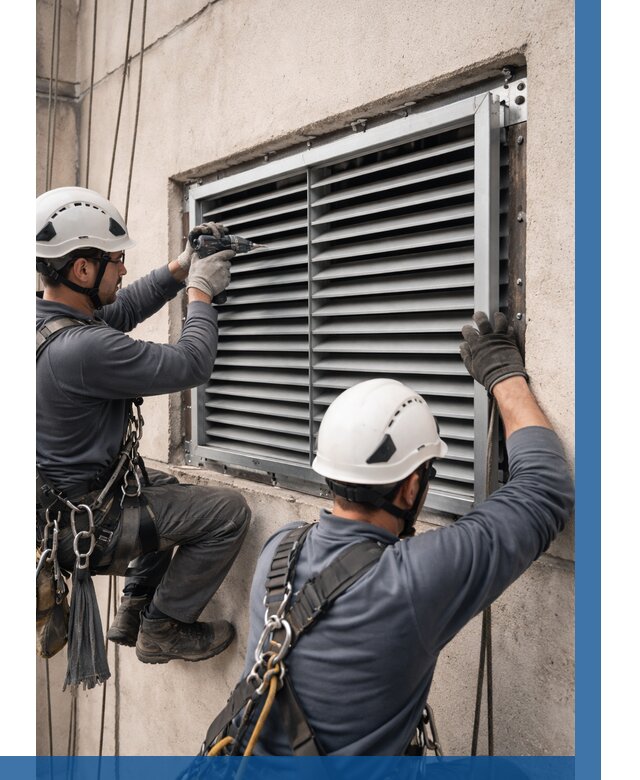 Монтаж вентиляционных решеток в Сарапуле от 4646 р. | ВЫСОТНИК-Срл