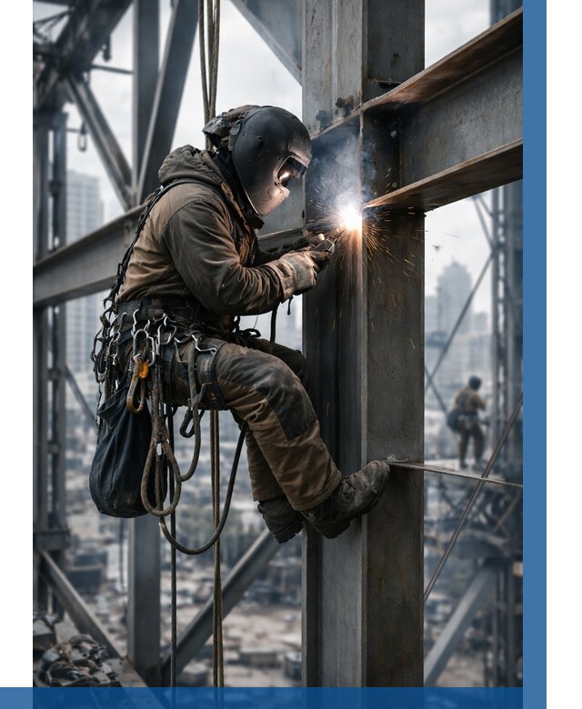 Высотные сварочные работы в Сарапуле от 3613 р. | ВЫСОТНИК-Срл