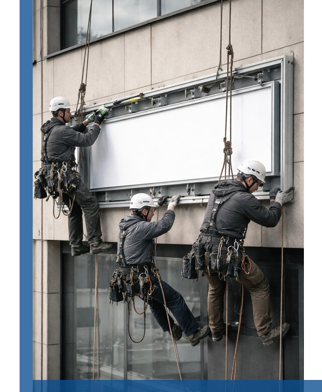 Профессиональный монтаж светового короба под ключ в Сарапуле