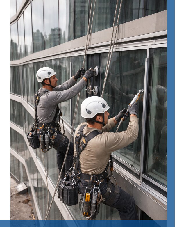 Радиусное остекление фасада в Сарапуле от 12389 р. | ВЫСОТНИК-Срл