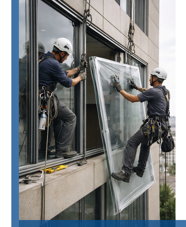 Профессиональная замена стекла в витраже в Сарапуле с гарантией