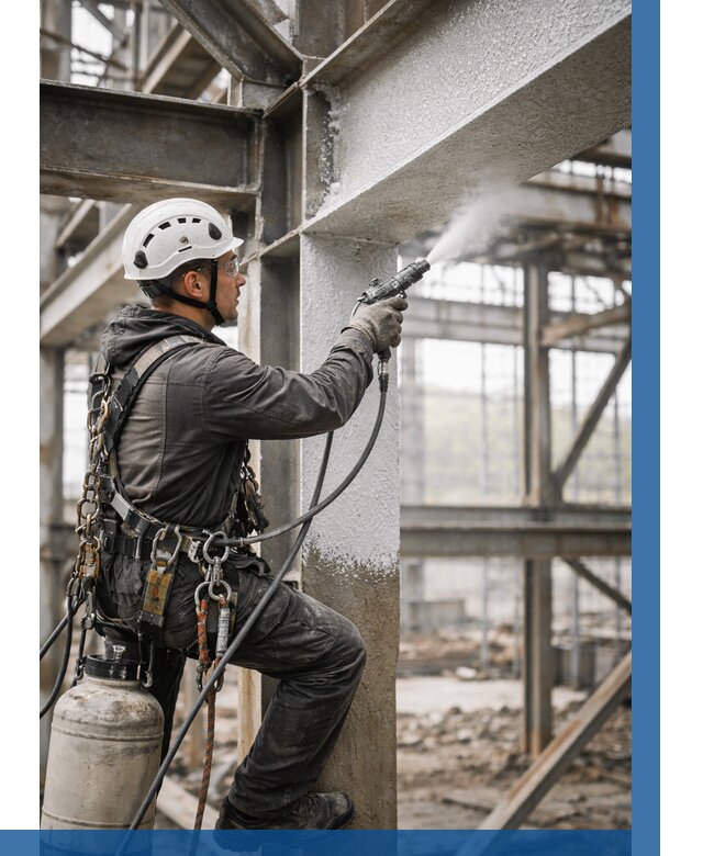 Огнезащита металлоконструкций от 774 р. | ВЫСОТНИК-Срл в Сарапуле