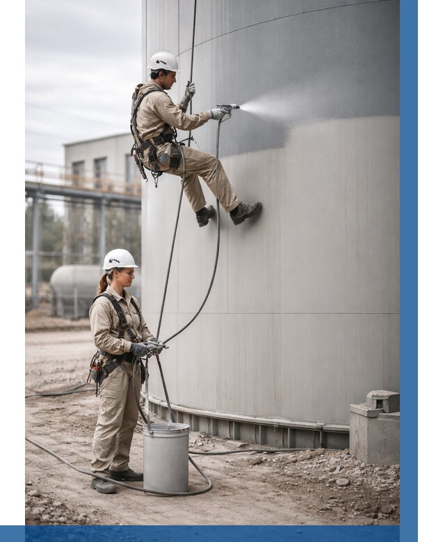 Покраска резервуаров в Сарапуле от 1239 р. | ВЫСОТНИК-Срл — заказать