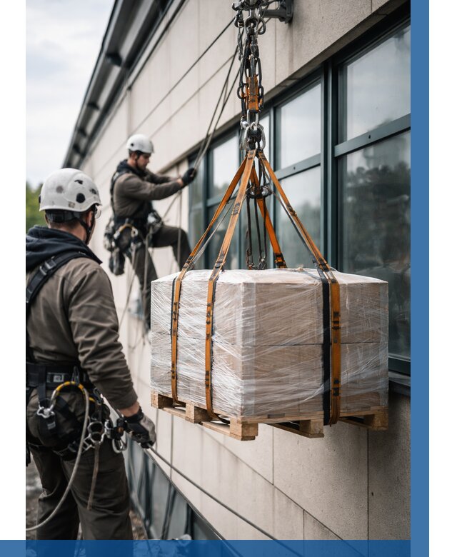 Подъем груза на высоту в Сарапуле от 3097 р. | ВЫСОТНИК-Срл