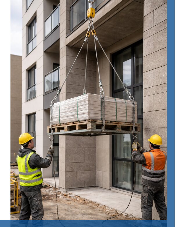 Подъем керамогранита на этаж в Сарапуле от 3613 р. | ВЫСОТНИК-Срл