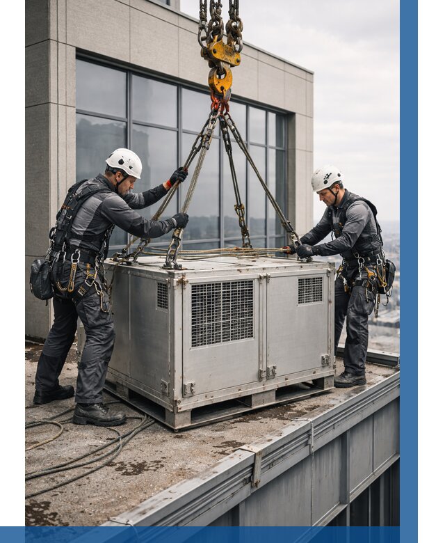 Такелажные работы на высоте в Сарапуле от 8259 р. | ВЫСОТНИК-Срл