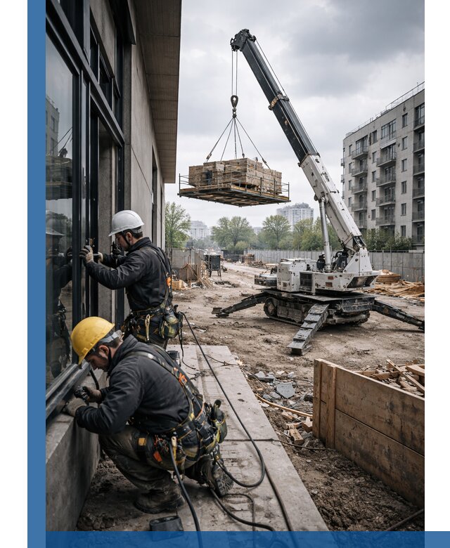 Аренда крана Пионер в Сарапуле для строительных работ