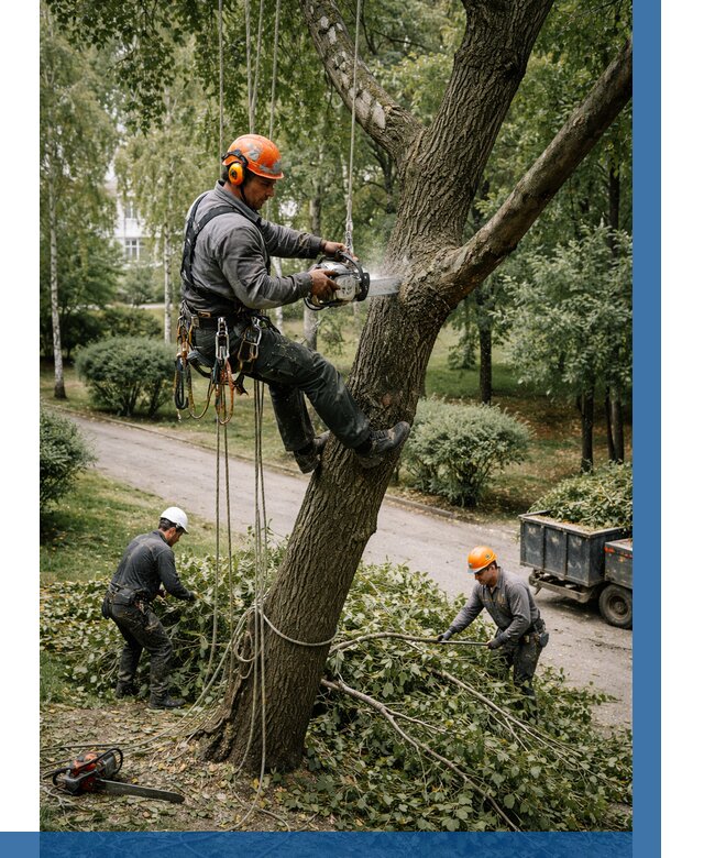 Кронирование деревьев в Сарапуле от 6711 р. | ВЫСОТНИК-Срл