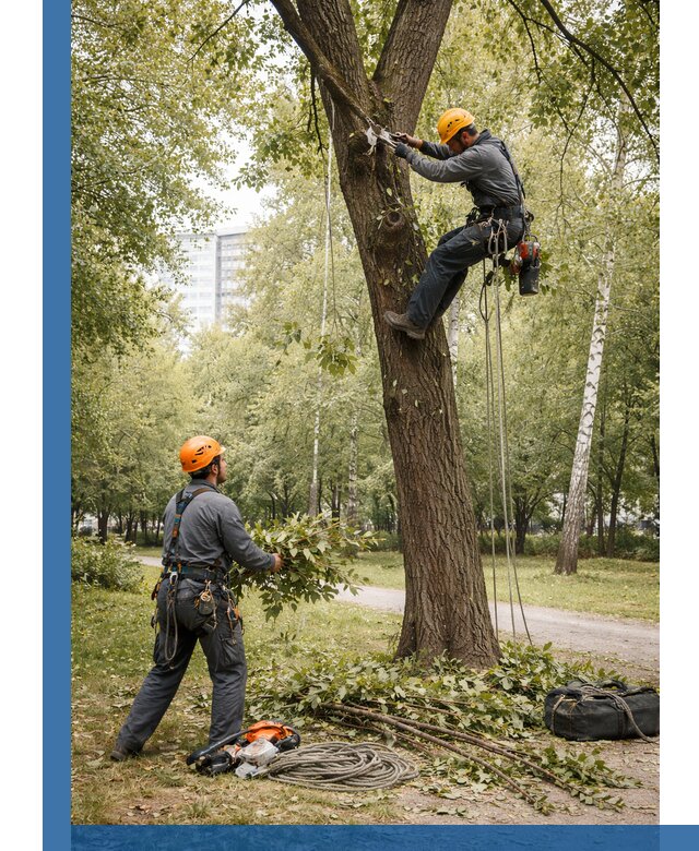 Санитарная обрезка деревьев в Сарапуле, профессионально и безопасно