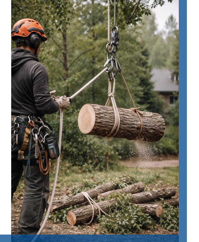 Валка деревьев частями в Сарапуле от 7743 р. | ВЫСОТНИК-Срл