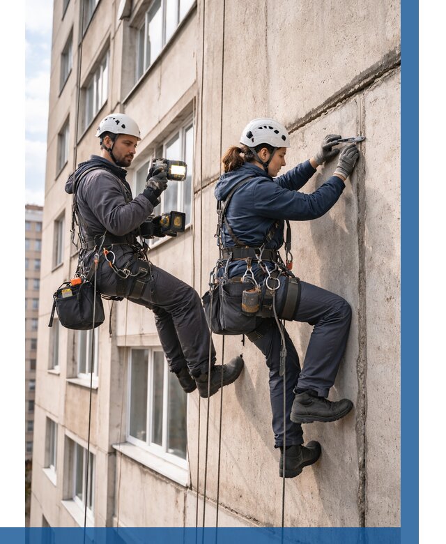 Обследование межпанельных швов в Сарапуле от 1858 р. | ВЫСОТНИК-Срл